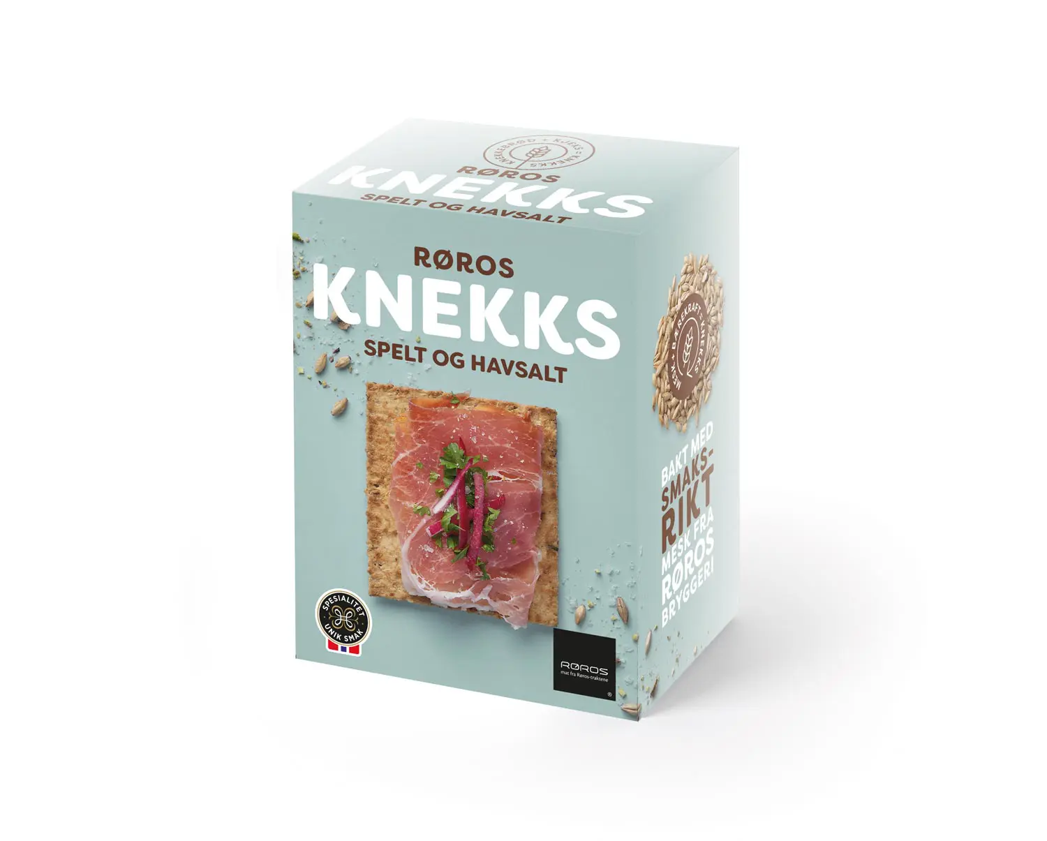 Røros Knekks med spelt og havsalt