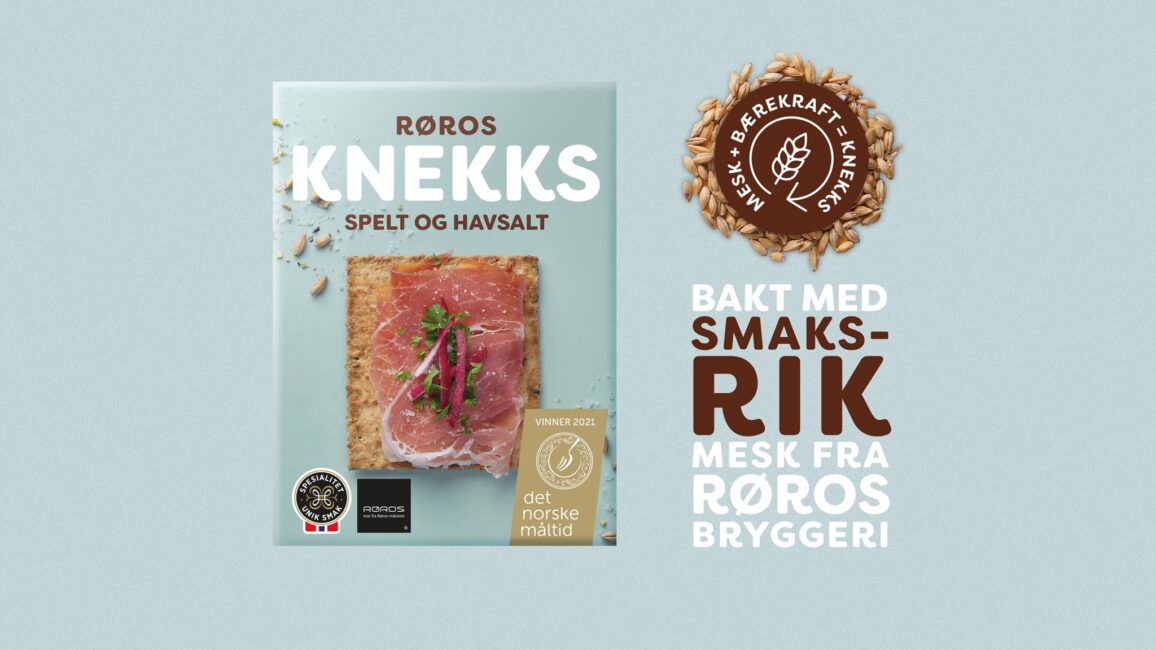 Røros Knekks - Bakt med smaksrik mesk fra Røros Bryggeri