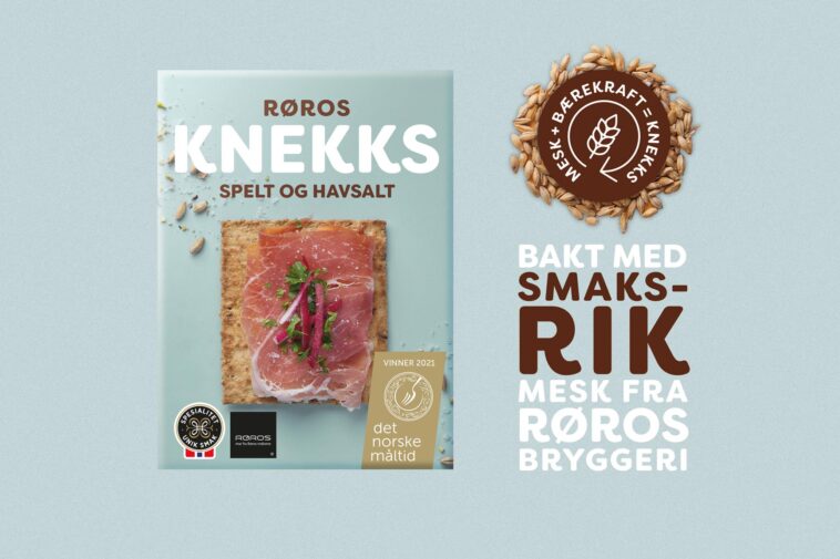Røros Knekks - Bakt med smaksrik mesk fra Røros Bryggeri